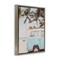 Stupell Industries Retro Surfboard & Van Floater Framed Canvas Wall Art Design by LSR Design Studio